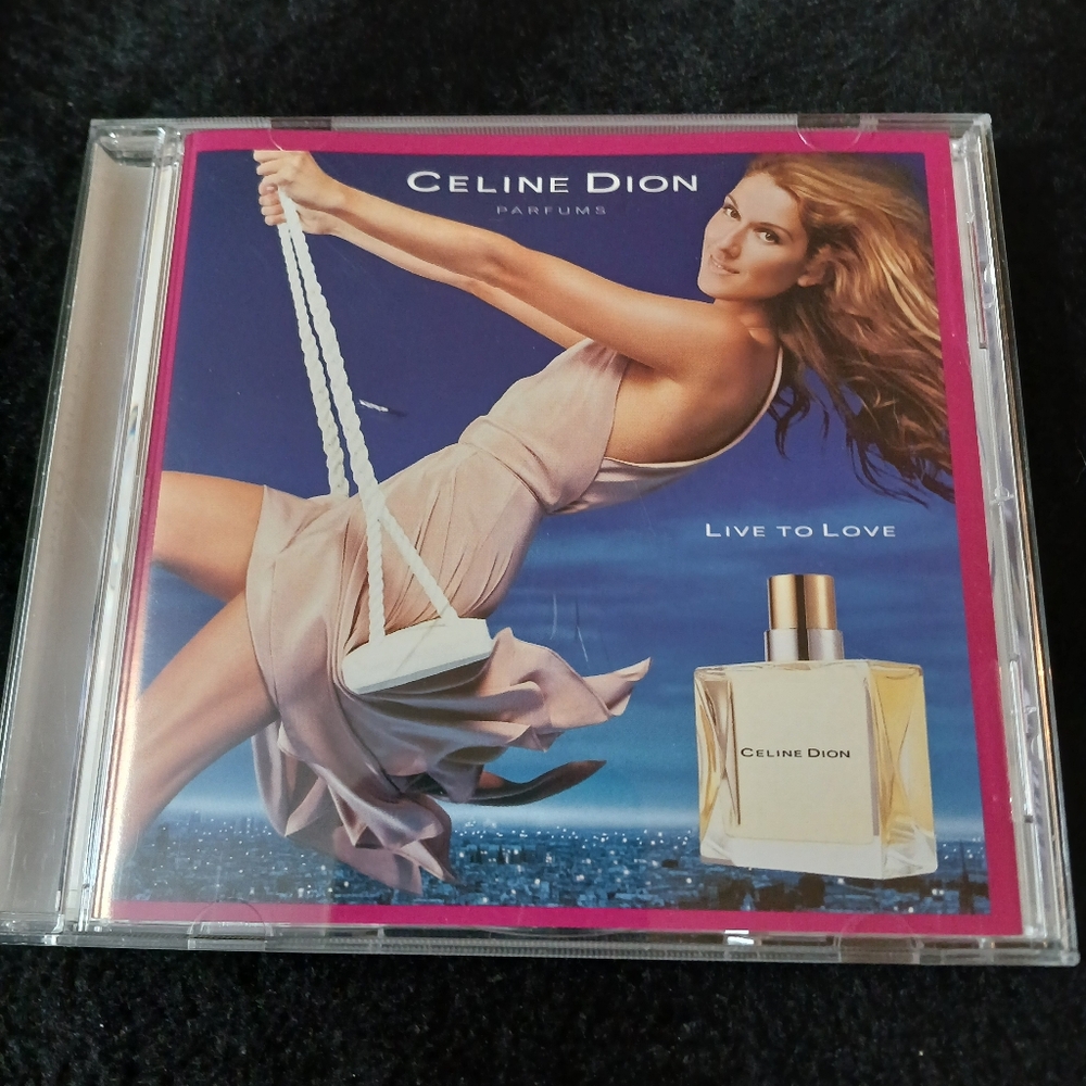 Celine Dion Parfums Live to Love CD